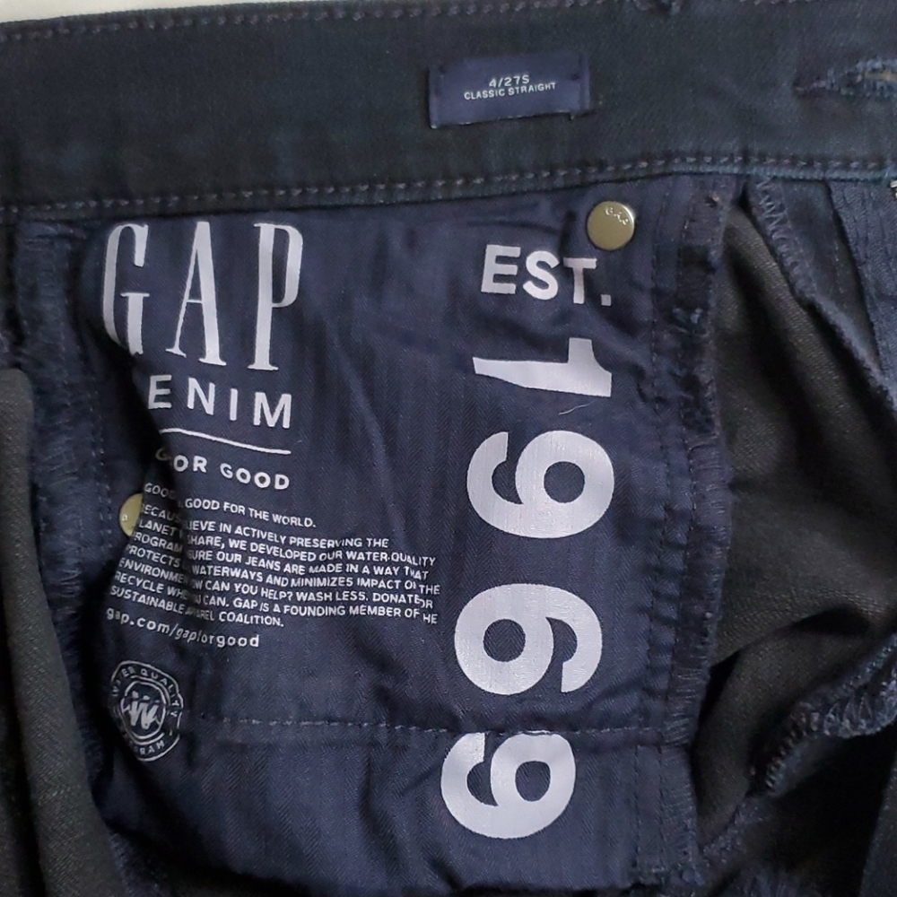 Gap denim classic straight jeans - Picture 7 of 7